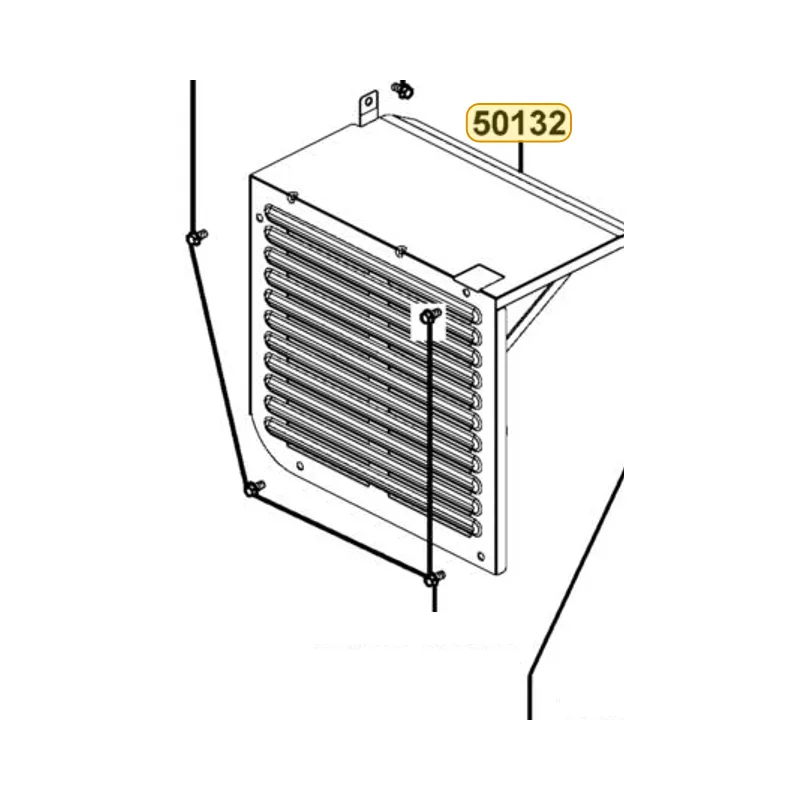50132-LDH5-900 BRKT A PROTECTOR MUFFLER **(0) C.2006.10 — diagram cutout
