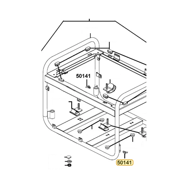 50141-LDH5-900 "BOLT.AUX.WHEEL" — diagram cutout