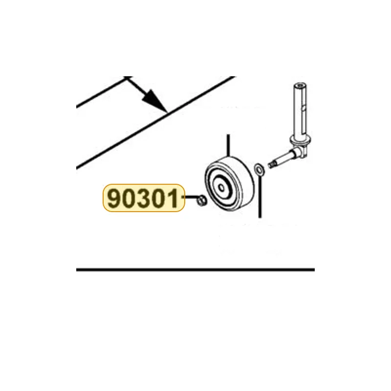 90301-LDB4-900 NUT U 6MM(G) — diagram cutout