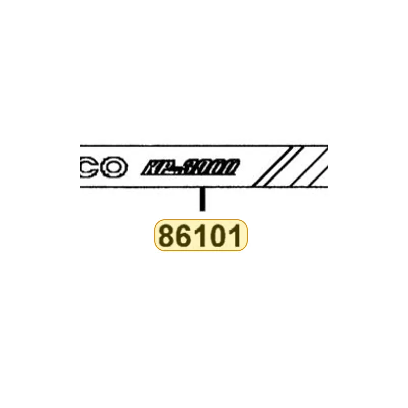 86101-LDH6-900-T01 STRIPE FR PANEL **C.2006.10.03 — diagram cutout