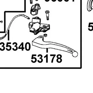 53178-LGR3-E10 LEVEL, L STRG HANDLE — diagram cutout