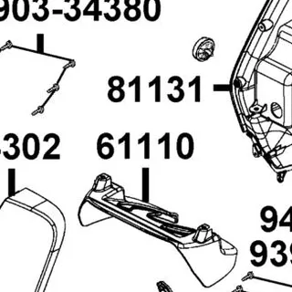 61110-LGR5-E10-N1R FENDER FR. INNER — diagram cutout