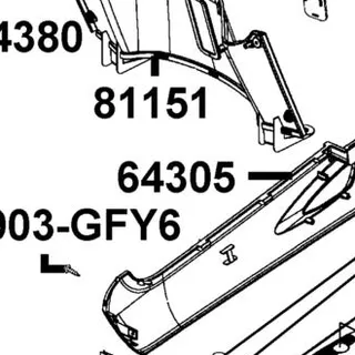 64305-LGR5-E10-BJP SKIRT R SIDE — diagram cutout