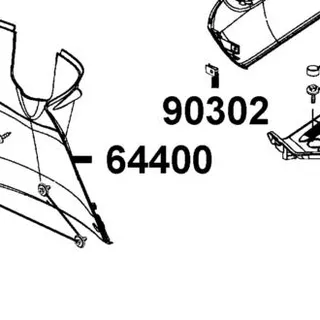 64400-LGR5-E10-N1R UNDER COWL — diagram cutout