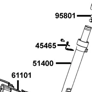 45465-KDLD-C00 GUIDE CABLE SPDMT — diagram cutout