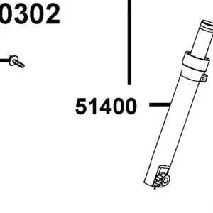 51400-LGR5-E10-NJA FORK ASSY R FR — diagram cutout