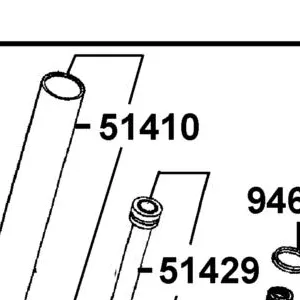 51410-LDC8-E10 FORK PIPE COMP — diagram cutout