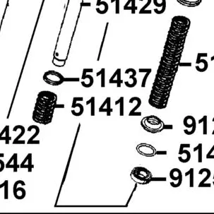 51412-LDC8-E10 REBOUND SPRING — diagram cutout