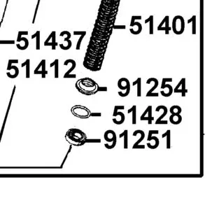 91251-LDC8-E10 OIL SEAL — diagram cutout