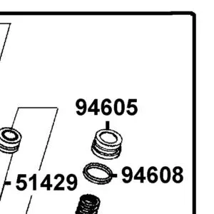 94605-LDC8-E10 FORK BOLT — diagram cutout