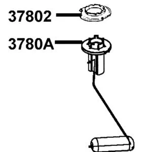 3780A-LGR4-M30 FUEL UNIT ASS'Y — diagram cutout