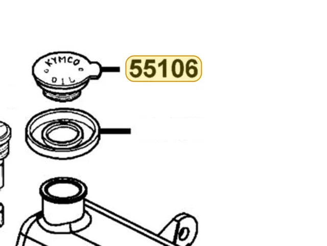 55106-KEB7-C00 Cap Tank Oil — diagram cutout