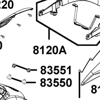8120A-LGR5-E10-NJA REAR CARRIER ASSY — diagram cutout