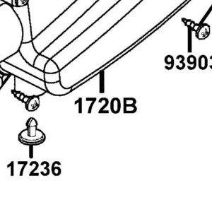 1720B-LGR4-E10 "COVER, AIR/C"
