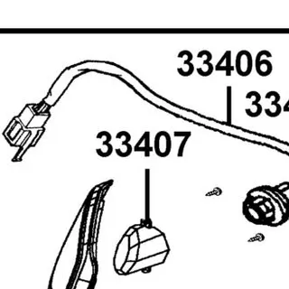 33407-LGR5-E10 "INNER LENS,L,WINKER" — diagram cutout