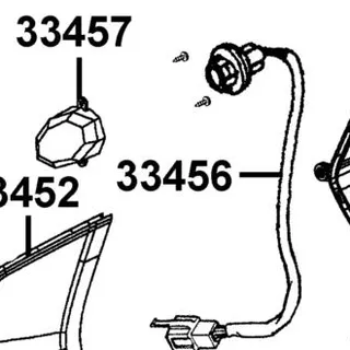 33456-LGR5-E10 "SOCKET COMP.,L,FR WINKER" — diagram cutout
