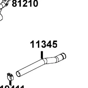 11345-LGR4-E10 DUCT L COVER — diagram cutout