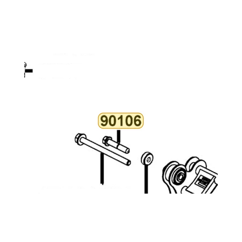 90106-GFY6-901 BOLT FLANGE 10X55 — diagram cutout