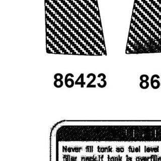 86423-LGR5-E00-T01 STRIPE REAR BOX — diagram cutout