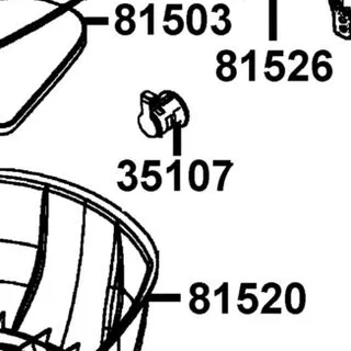 35107-LFC2-E13 PACKING RR BOX LOCK — diagram cutout