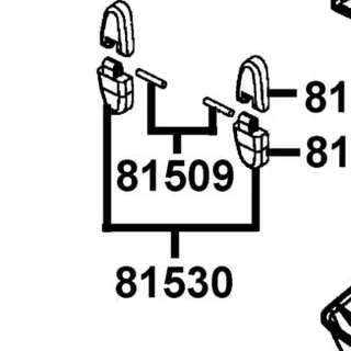 81509-LDD9-C50 PIN LOCK — diagram cutout