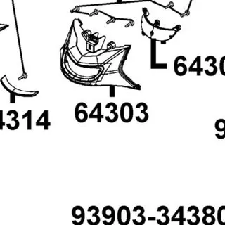 64303-LGR5-E10-17P FR COVER LOW — diagram cutout