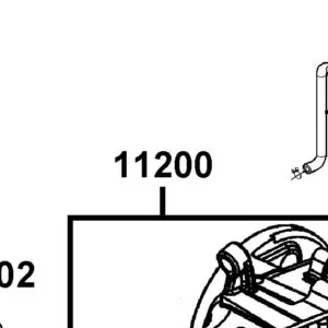 11200-LFB5-C00 CRANK CASE COMP LEFT — diagram cutout