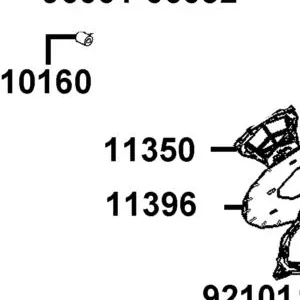 11350-LFB5-C00 "ELEMENT COMP., L COVER" — diagram cutout