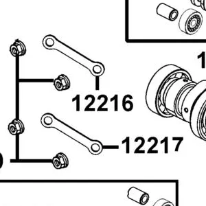 12216-LEB1-C00 "FORK A, HOLDER" — diagram cutout