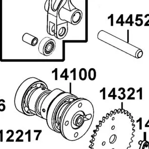 14100-LFE2-C00 CAM SHAFT COMP — diagram cutout
