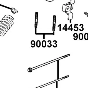 90033-KGB4-C11 BOLT STUD 8*40 — diagram cutout