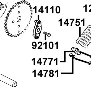 92101-06014-07G BOLT HEX 6*14 — diagram cutout
