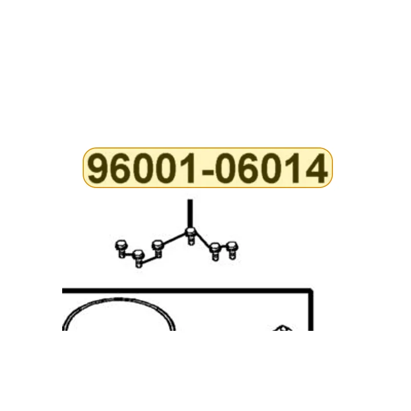 96001-06014-08G BOLT FLANGE SH 6*14 (C) — diagram cutout