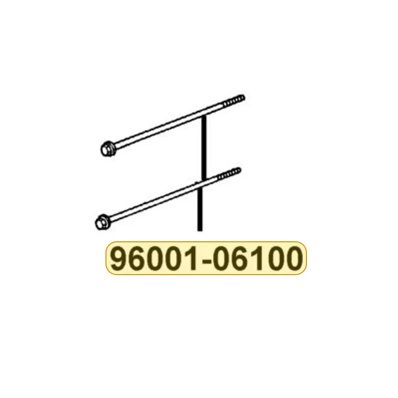 96001-06100-07G BOLT FLANGE 6*100 — diagram cutout