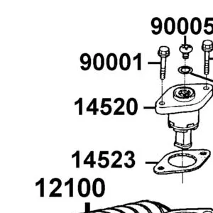 14520-LFA7-C00 LIFTER ASSY TENSIONER — diagram cutout