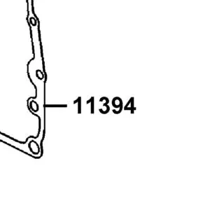 11394-LEB1-C00 GASKET R COVER @A — diagram cutout