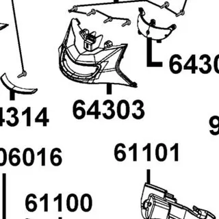 64303-LGR5-E10-NVP FR COVER LOW — diagram cutout