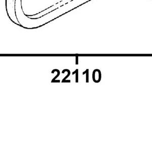 22110-LEB1-C00 FACE COMP MOVABLE DRIVE — diagram cutout