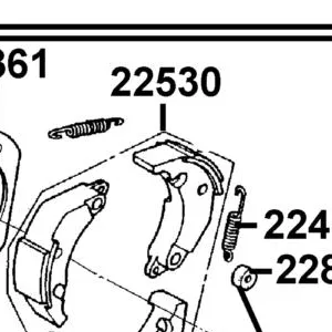 22530-LHJ3-C00 WEIGHT CLUTCH — diagram cutout