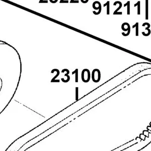 23100-LFB6-C00 BELT DRIVE — diagram cutout