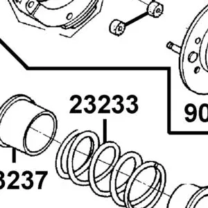 23233-LFB6-C00 SPG DRIVEN FACE — diagram cutout