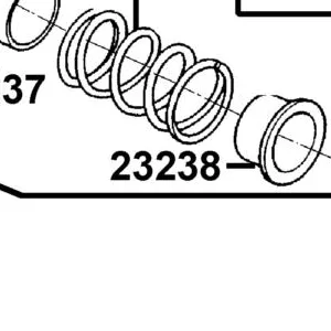 23238-LEB1-C00 COLLAR SPG — diagram cutout