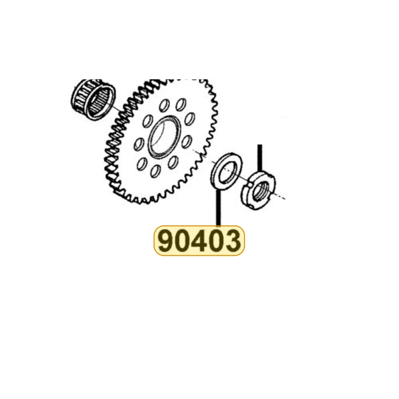 90403-GFY6-C00 WASHER THRUST 22.2*31*2.5 — diagram cutout