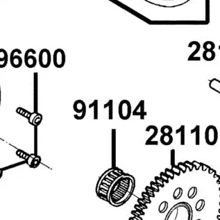 91104-GY6-9020-M1 BRG NEEDLE 28*32*17 — diagram cutout