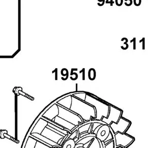 19510-LEB1-C01 FAN COMP COOLING — diagram cutout