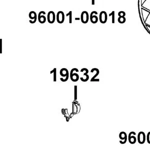 19632-LFB6-C00 CLIP???FUEL HOSE — diagram cutout