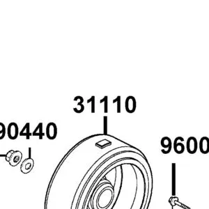 31110-ACC1-E10 FLYWHEEL COMP — diagram cutout