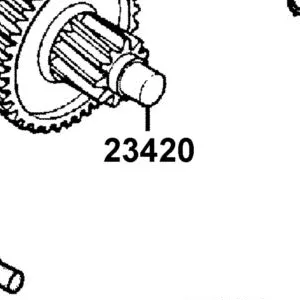 23420-LFB5-C00 SHAFT COMP COUNTER — diagram cutout