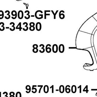 83600-LGR5-E10-NVP COVER L BODY — diagram cutout