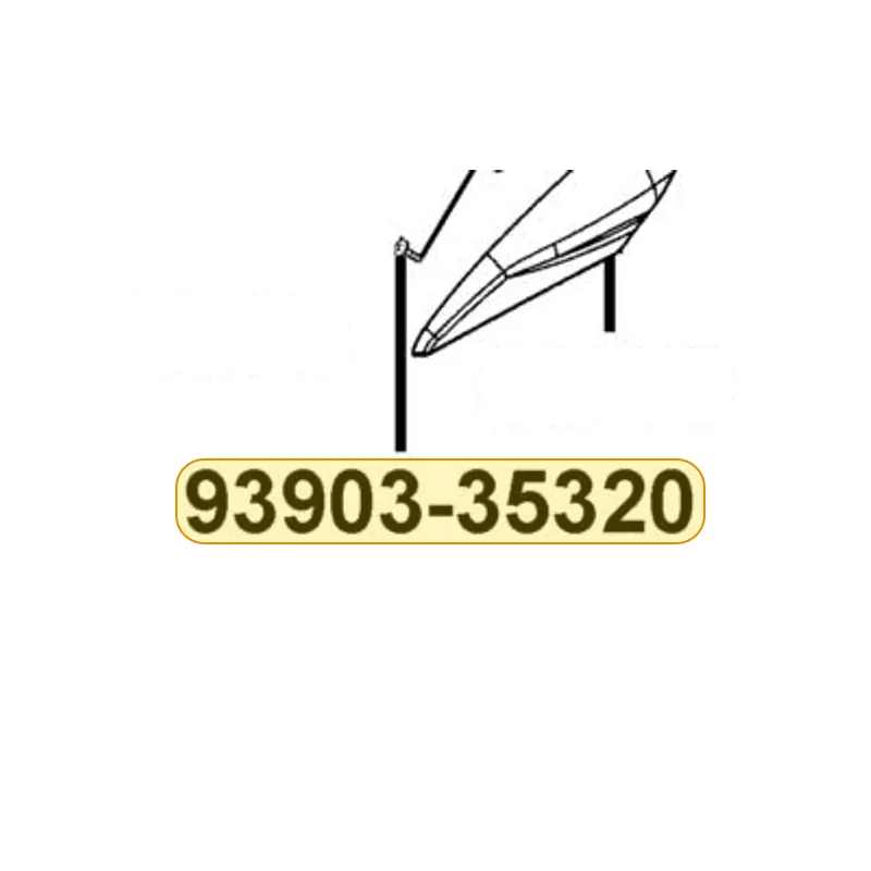 93903-35320-G SCREW TAPPING 5*16 — diagram cutout